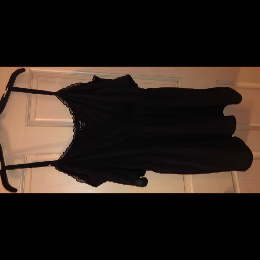 Dressy black blouse